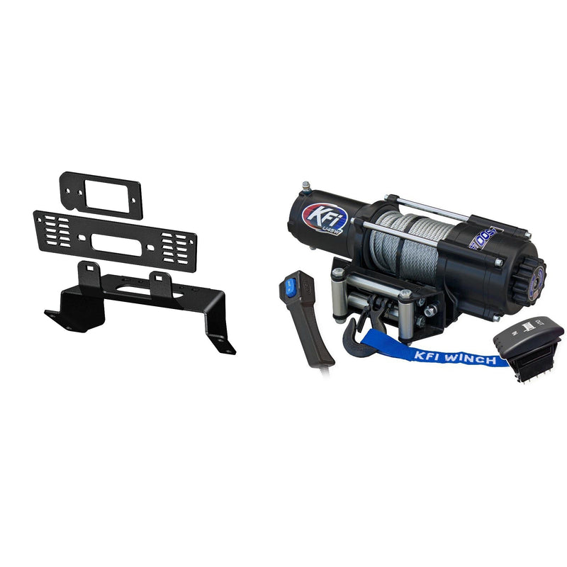 Load image into Gallery viewer, KFI Winch Kit For Polaris 570-6 Ranger Full-Size 4x4 Crew (800 Style) 2017-2024
