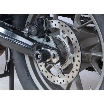 Load image into Gallery viewer, R&amp;G Racing Black Swingarm Protectors For 2014-2018 BMW F700GS SP0045BK
