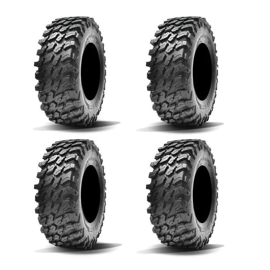 Full Set Of Maxxis Rampage Radial (8 Ply) UTV Tires 32x10R-15 (4)