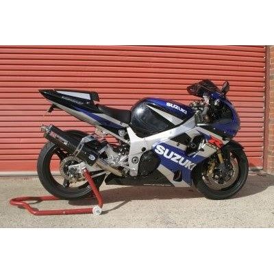 Load image into Gallery viewer, R&amp;G Racing White Classic Style Crash Protectors For 2001-2002 Suzuki GSXR1000
