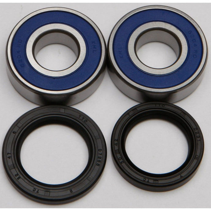 All Balls Front Wheel Bearing/Seal Kit For Kawasaki ZX750 Ninja ZX-7 1989-1990 25-1254