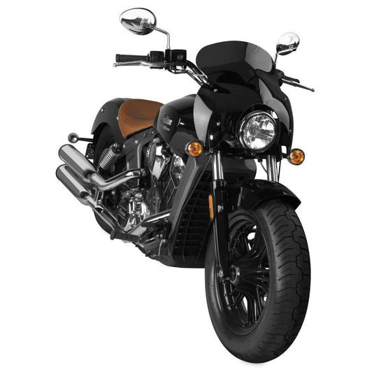National Cycle Gray Wave QR Quick Release Fairing With Mount Kit, Straight Forks For Indian Scout 100 Anniversary 2020