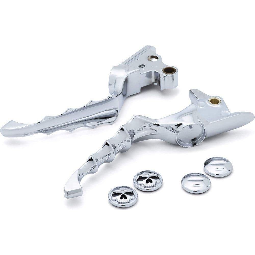 Kuryakyn Zombie Levers for V-Twins Chrome