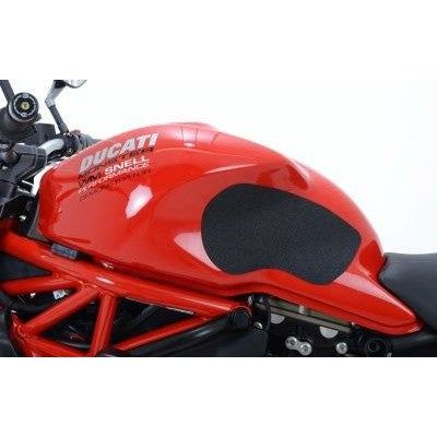 Load image into Gallery viewer, R&amp;G Racing Black Tank Traction Grip For 2009 Ducati Monster 1100
