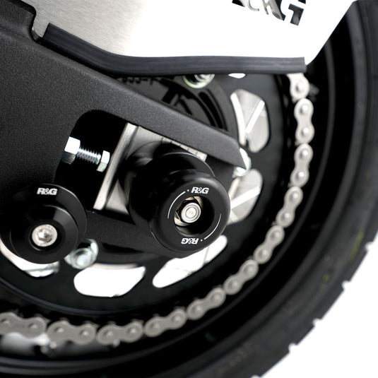 R&G Racing Black Swingarm Protectors For 2019-2021 Yamaha Tenere 700 XTZ07