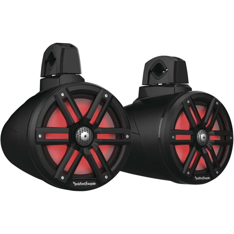 Load image into Gallery viewer, Rockford Fosgate Element Ready 8&quot; Moto Can Speakers Black M2WL-8B
