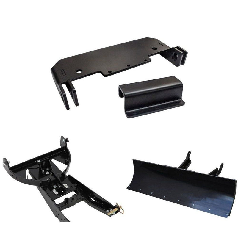 Load image into Gallery viewer, Denali Black UTV Snow Plow Kit For CF-Moto UFORCE 1000 2021
