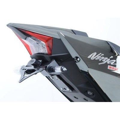 R&G Racing Black Tail Tidy License Plate Holder For 2015-2020 Kawasaki Ninja H2 ZX1000