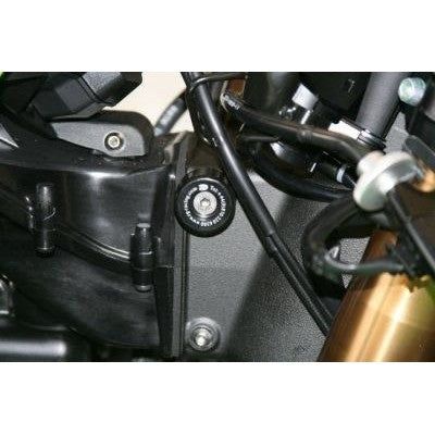 R&G Racing Black Lockstop Savers For 2004-2005 Kawasaki Ninja ZX10R ZX1000C