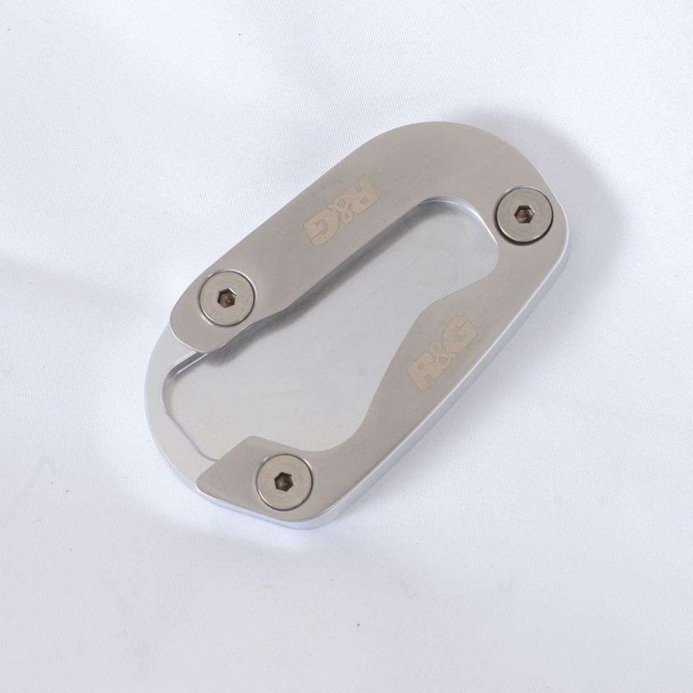 R&G Racing Silver Kickstand Shoe For 2014-2020 Honda Interceptor 800 VFR800F