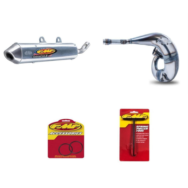 Load image into Gallery viewer, Fatty Exhaust Pipe Turbinecore 2 Silencer &amp; O-Ring Kit for KTM 300 XC 2011-2014
