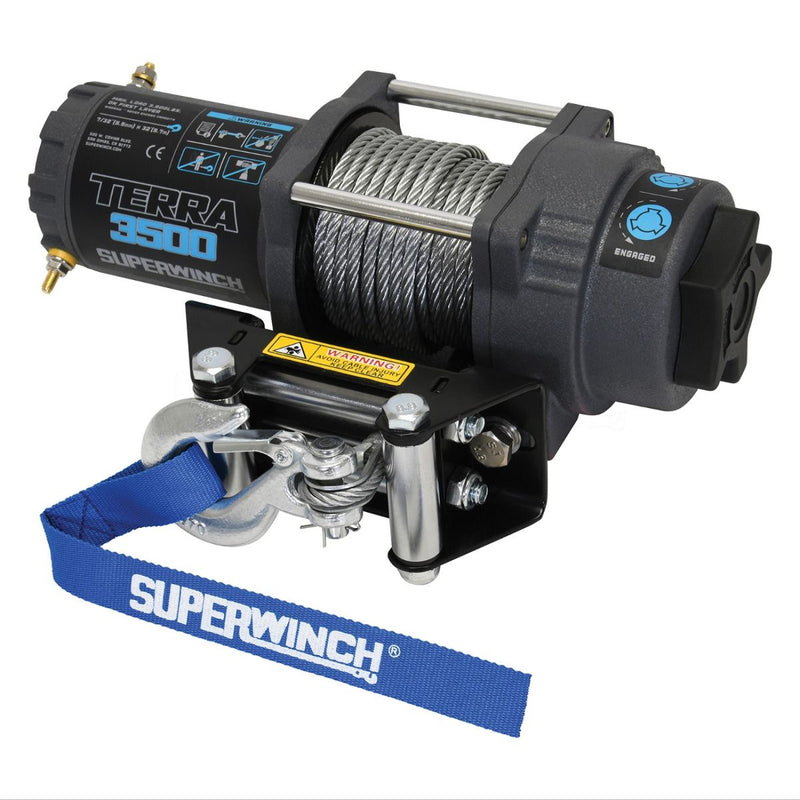Load image into Gallery viewer, Superwinch Terra 3500 12V Wire Rope Winch
