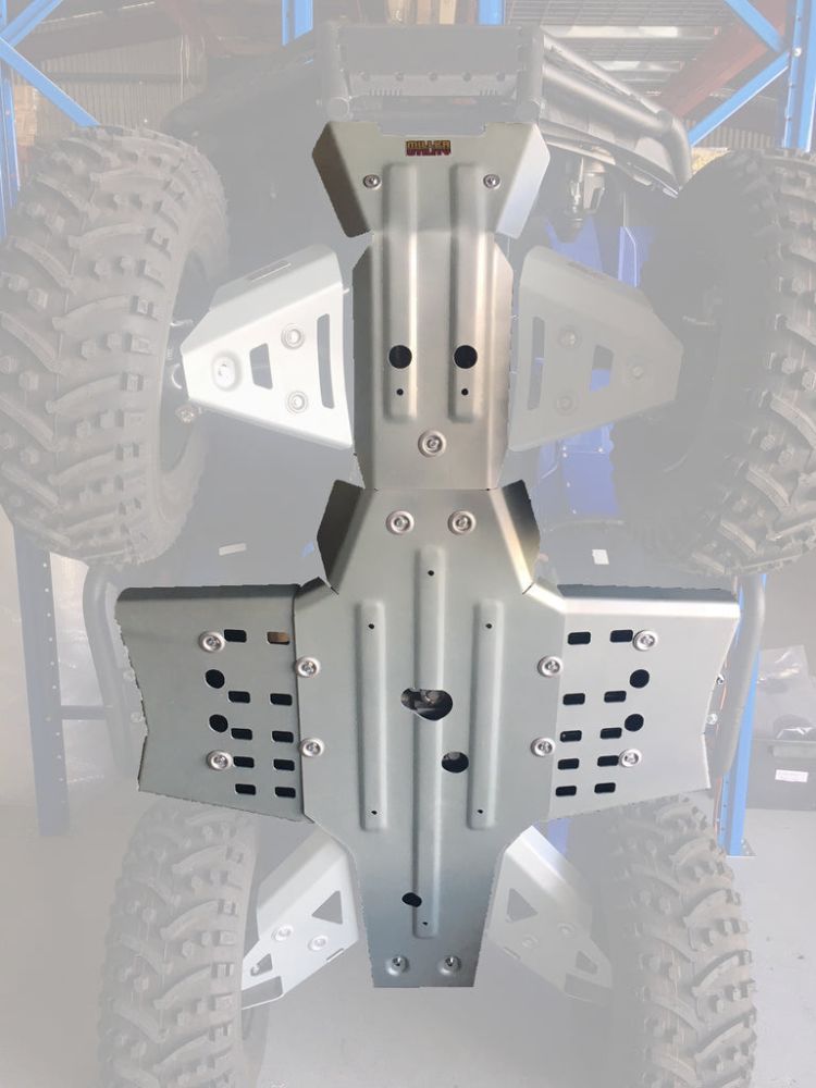 Load image into Gallery viewer, Rival Central Aluminum Skid Plate For Yamaha Kodiak 450 IRS 2444.7153.1
