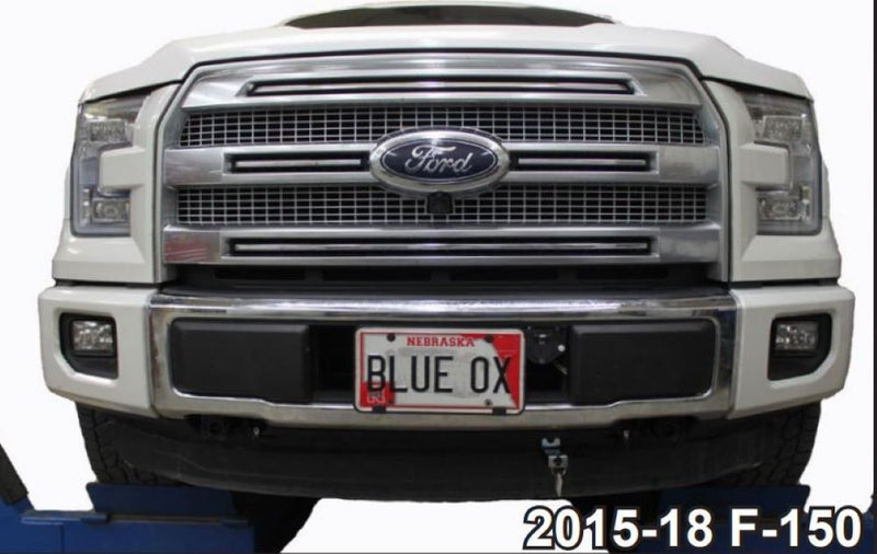 Load image into Gallery viewer, Blue Ox Ascent Tow Bar (7,500 lbs. tow capacity), Lighting Wiring Harness &amp; Baseplate Combo Fits 2015-2018 Ford F-150 (Without LED Tail Lights)
