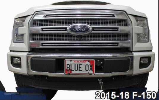 Blue Ox Ascent Tow Bar (7,500 lbs. tow capacity), Lighting Wiring Harness & Baseplate Combo Fits 2015-2018 Ford F-150 (Without LED Tail Lights)