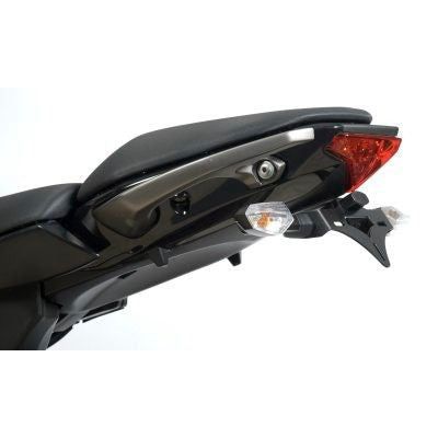 R&G Racing Black Tail Tidy License Plate Holder For 2012-2016 Kawasaki ER6-F (Ninja 650 Faired)