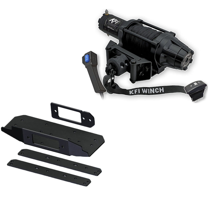 Load image into Gallery viewer, KFI Products Winch Kit For Can-Am Defender HD10/MAX HD10 2020-2024

