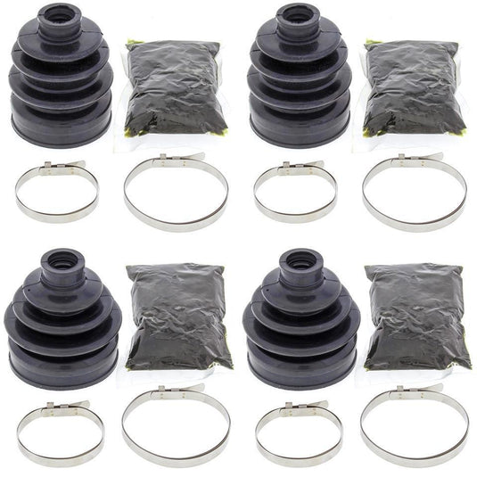 Complete Rear Inner & Outer CV Boot Repair Kit Yamaha YFM700 Grizzly 2007-2008
