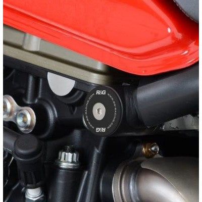 Load image into Gallery viewer, R&amp;G Racing Black Frame Plug Kit 6 Piece Kit For 2014-2016 Ducati Monster 1200
