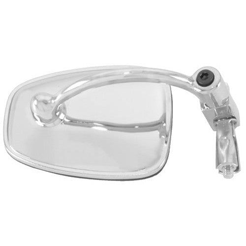 EMGO POLARIS ATV HANDLEBAR ENDMOUNT MIRROR - CHROME