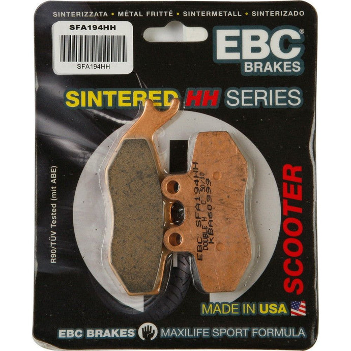 EBC 1 Pair SFA HH Series Scooter Sintered Brake Pads MPN SFA194HH