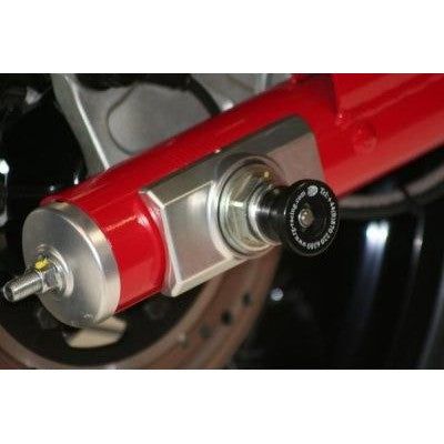 R&G Racing Black Spindle Sliders For 2007-2009 Ducati Sport 1000 S Sport Classic