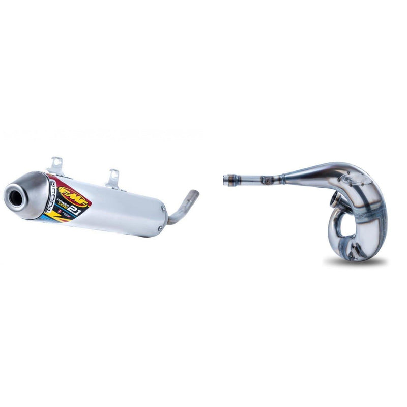 Load image into Gallery viewer, Factory Fatty Exhaust Pipe &amp; Aluminum Powercore 2.1 Silencer for KTM 250 XC 2017
