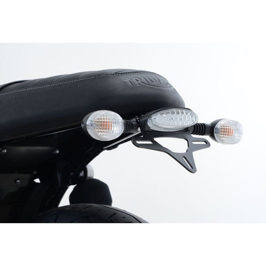 R&G Racing Black Tail Tidy License Plate Holder For 2023-2024 Triumph Speed Twin 900