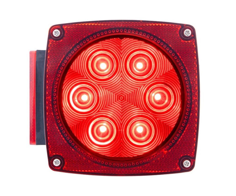 Load image into Gallery viewer, Waterproof LED Combination Tail Light, Driver Side with License Illuminator
