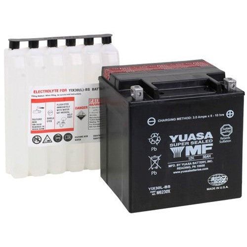 Yuasa Maintenance Free YIX30LBSPW 12 Volt Battery YUAM6230XPW