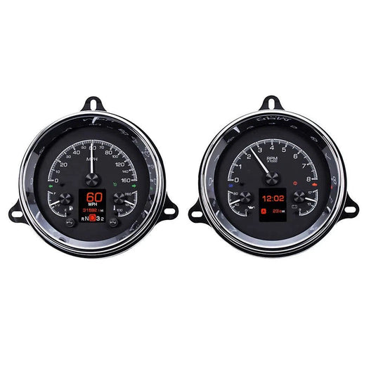 Dakota Digital 1954-1955 Chevrolet Pickup HDX Analog Gauge kit HDX-54C-PU