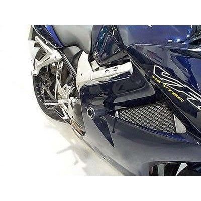 R&G Racing Black Classic Style Crash Protectors For 2002-2009 Honda Interceptor 800 VFR800 v-tec