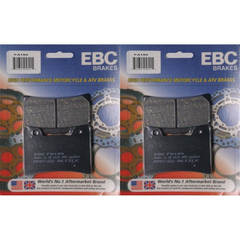 EBC Brake Pad Front Kit FA160 for Yamaha FZR 1000 Ex-Up 1990-1991