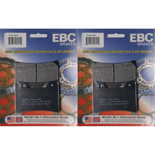 EBC Brake Pad Front Kit FA160 for Yamaha FZR 1000 Ex-Up 1990-1991