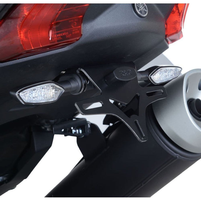 R&G Racing Black Tail Tidy License Plate Holder For 2017-2018 Yamaha TMAX 530