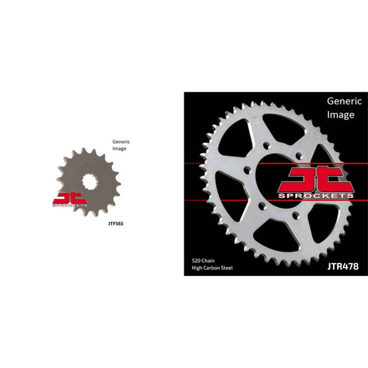 Front & Rear Sprocket Kit for Street KAWASAKI ER-6N 2010-2016