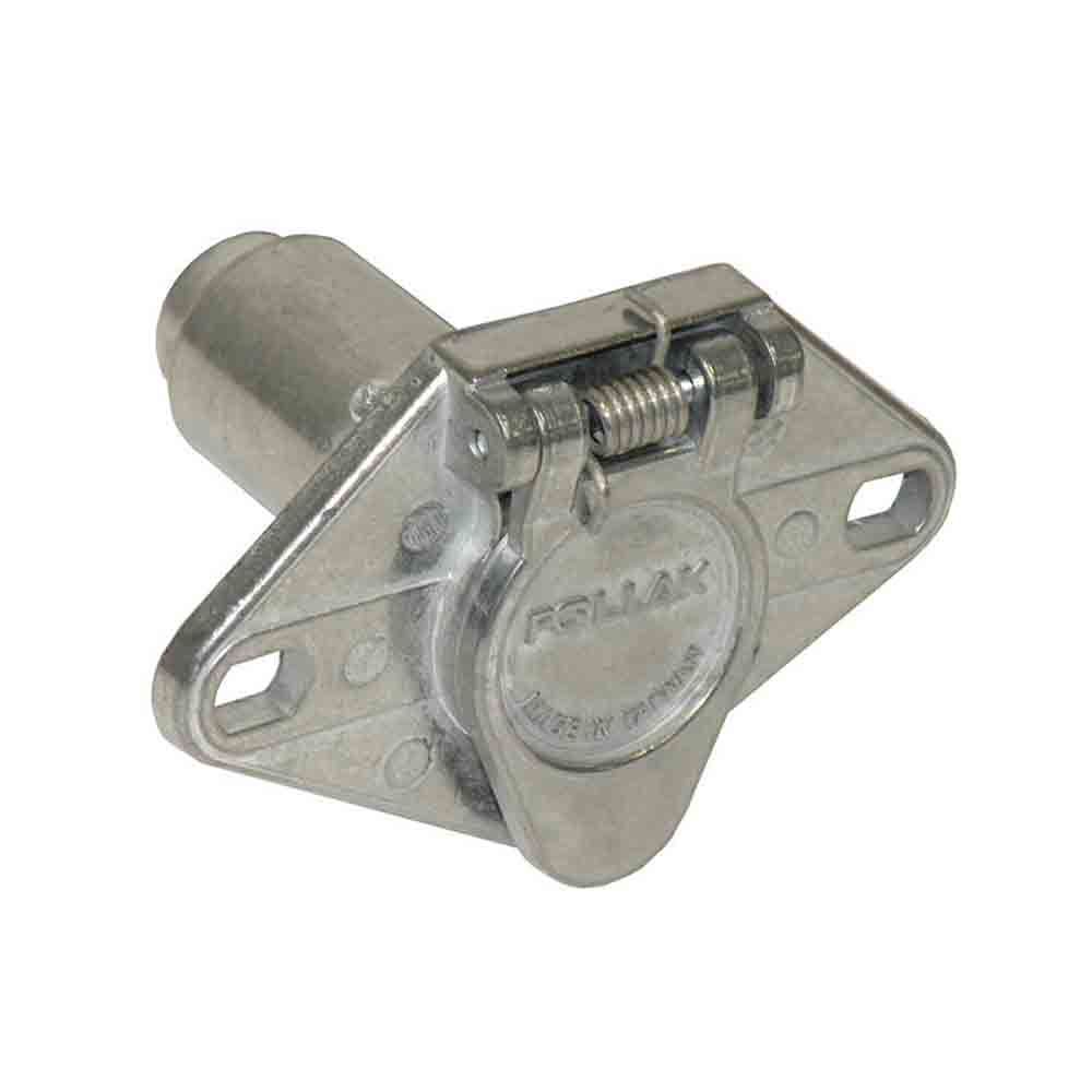 6-Way Round Metal Socket - Car End