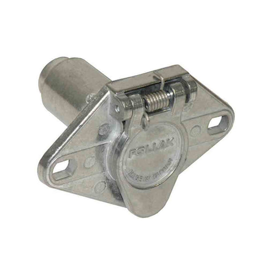 6-Way Round Metal Socket - Car End