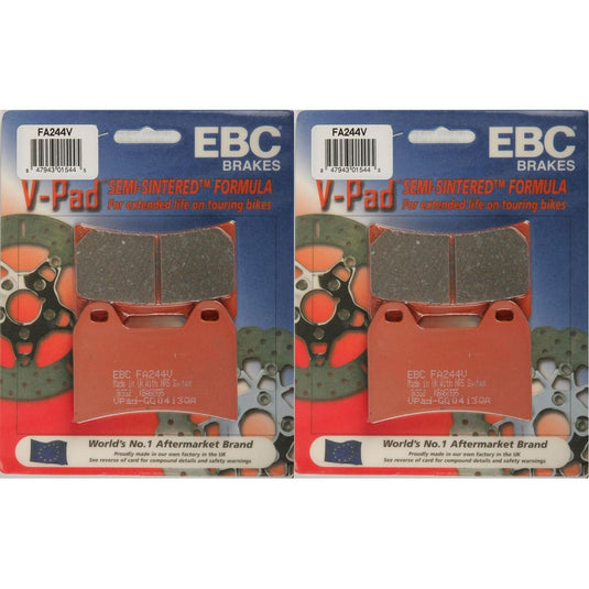 EBC Brake Pad Front Kit FA244V for Victory Victory V92SC 2000-2003