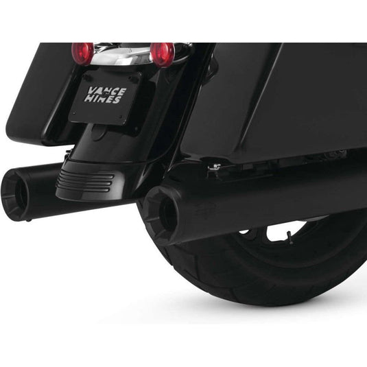 Vance And Hines Eliminator 400 Slip On Exhaust 4in Black With Fuelpak FP4