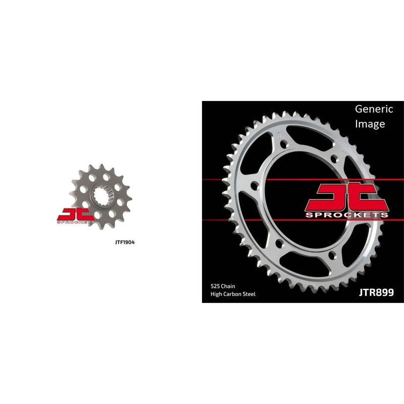 Load image into Gallery viewer, Front and Rear Steel Sprocket Kit for OffRoad KTM 950 Super Enduro R 2006-2010
