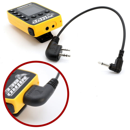 Rugged Radios Headset to Scanner (Nitro Bee Xtreme) Straight Cord - Short CS-NITRO-HS