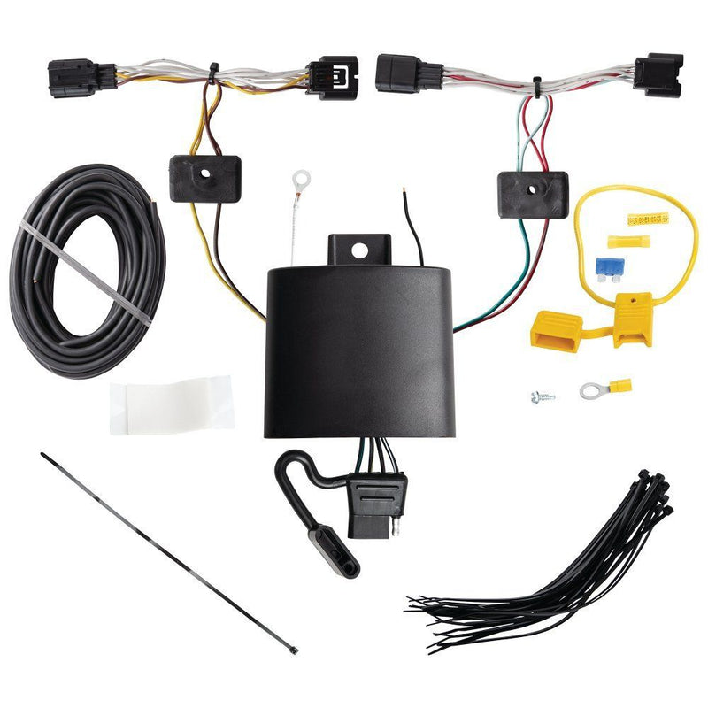Load image into Gallery viewer, T-One T-Connector Harness, 4-Way Flat, w/Circuit Protected ModuLite HD Module fits Select Acura TLX
