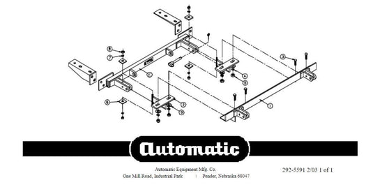 Blue Ox 24 Inch Spaced Tow Bar to Baseplate Adapter