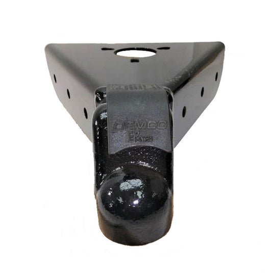 Demco EZ-Latch Bolt On 2 Inch A-Frame Coupler - 2 Inch Ball - Black - 10,000 GVWR