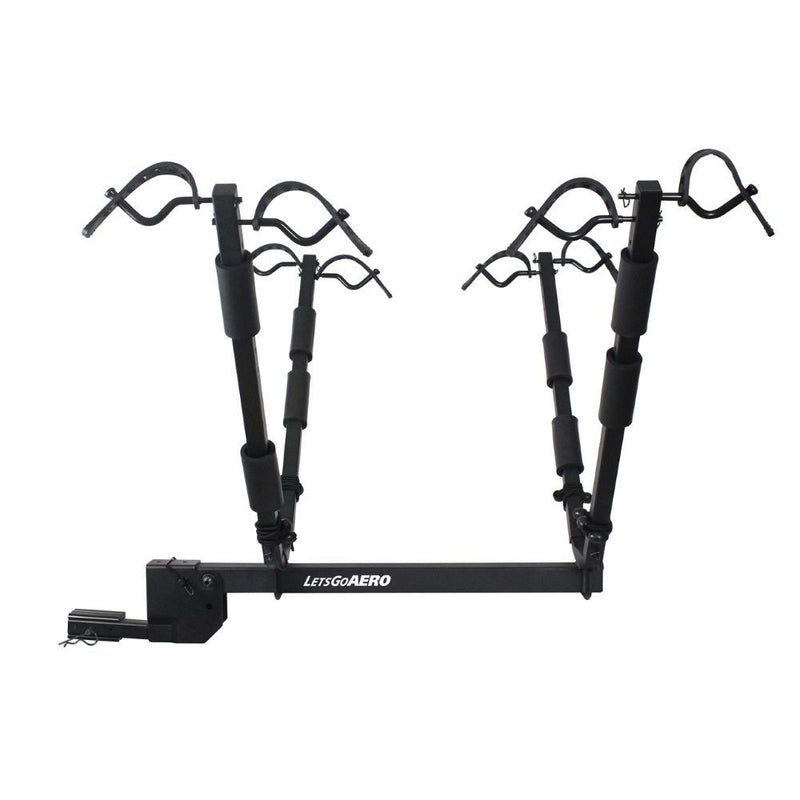 Load image into Gallery viewer, Let&#39;s Go Aero NEO 4 - Four Bike Hitch Rack with Tilt Shank fits 1-1/4&quot; and 2&quot; Receiver Hitches

