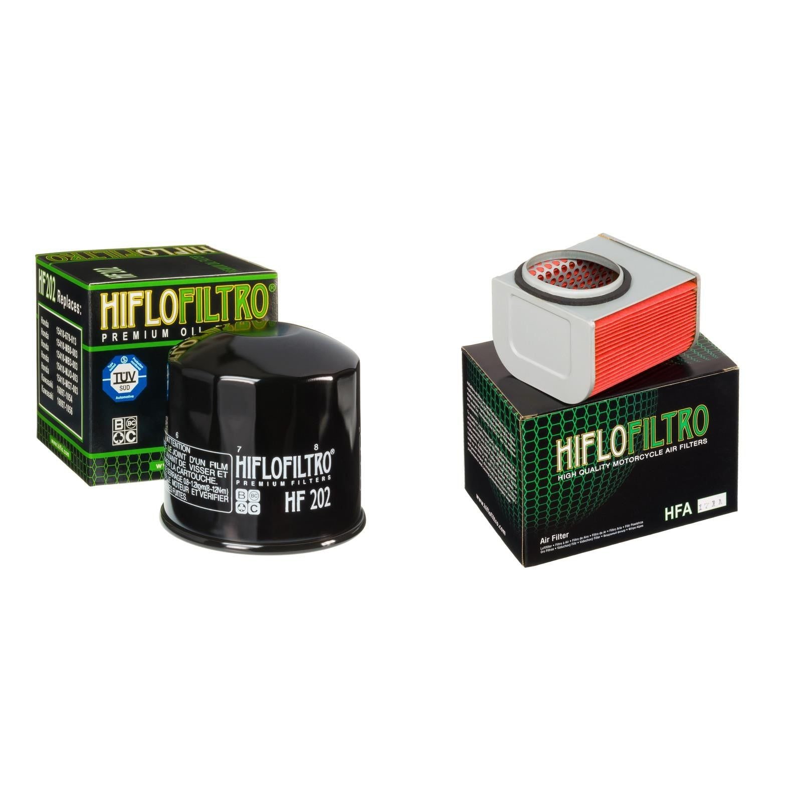 HIFLO FILTRO Oil and Air Filter Kit for HONDA VT700 C Shadow - USA 86-87