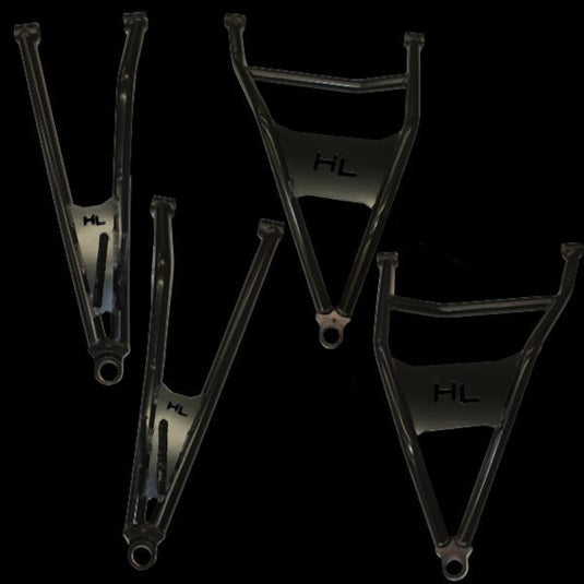 High Lifter Front Forward Upper And Lower Black Control Arms For Can-Am Models MCFFA-CMX3-B