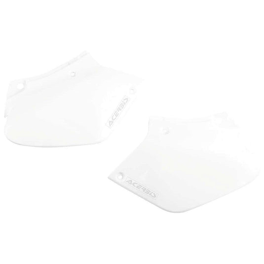 Acerbis White Side Number Plate for Honda - 2043500002
