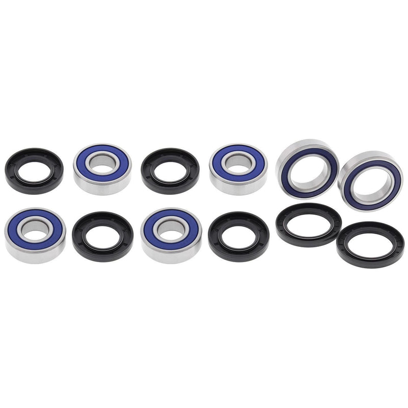Load image into Gallery viewer, Complete Bearing Kit for Front and Rear Wheels fit Yamaha YTM200L 1984
